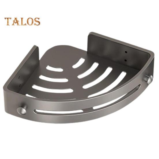 

1/2/3 шт. полка для хранения в ванной комнате треугольной формы на присоске без сверления, самоклеящаяся, выдерживает большую нагрузку с крючками, съемная тележка для душа, шампунь 1pc серый