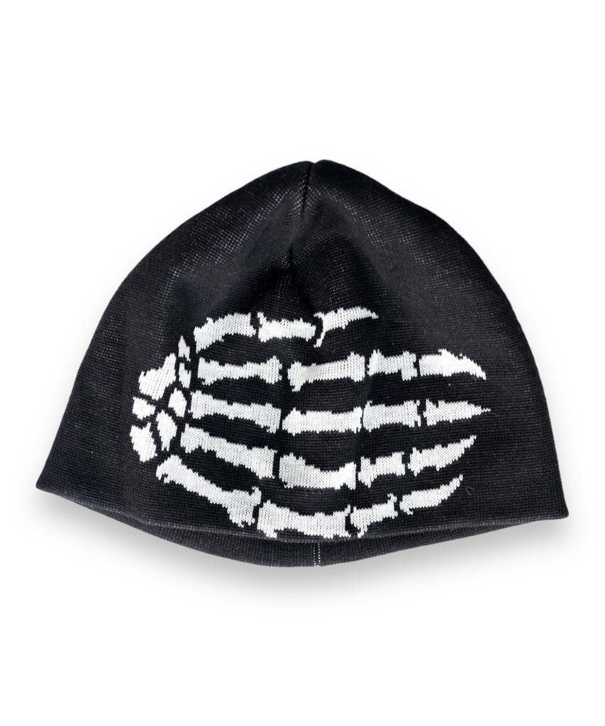Nomallig Undead Bone Beanie - Black