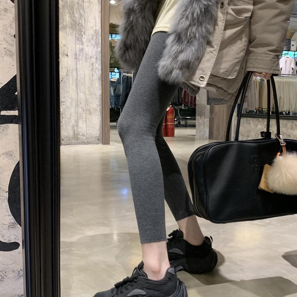 Cowhide version~ Grape Mom same new color matching lace-up heightened thick-soled suede dad shoes women's sports and leisure shoes