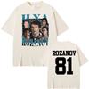 Heated Rivalry Shane Hollander Ilya Rozanov Rap T Shirt Streetwear Unisex Summer Style TShirt Men High Quality Casual T Shirts