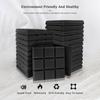 Sound Absorbing Foam 10X Sound Proofing Padding 12x12x2inch High Density Fire Resistant Soundproof Blanket For Apartment Bedroom