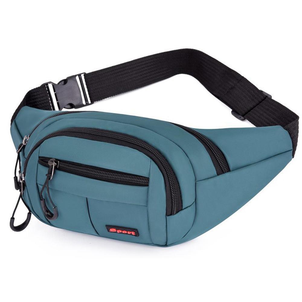 Men Women Waist Bum Bag Waterproof Sports Running Hiking Cycling Unisex Fanny Pack Holiday Travel Money Belt Pouch Wallet