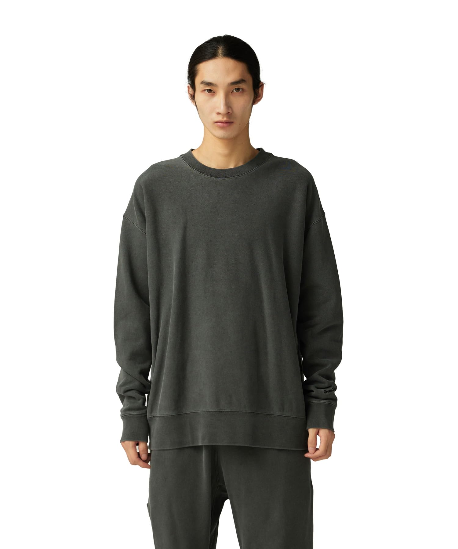 

Snow Peak Garment Dyed Pullover Cut and Sew Long Sleeve and XL SW-25AU012, T-Shirt, Men s Women s, Charcoal,