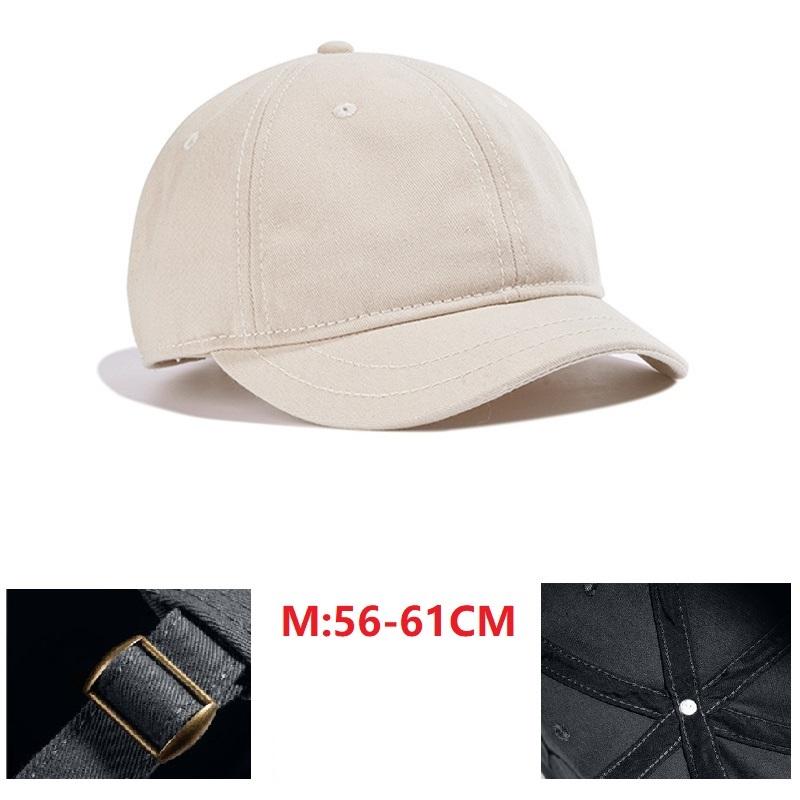 Adjustable Men and Women Sun Hat Breathable Short Brim Baseball Cap