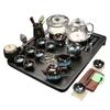 Automatic Zisha Kung Fu Tea Set with Wooden Tray