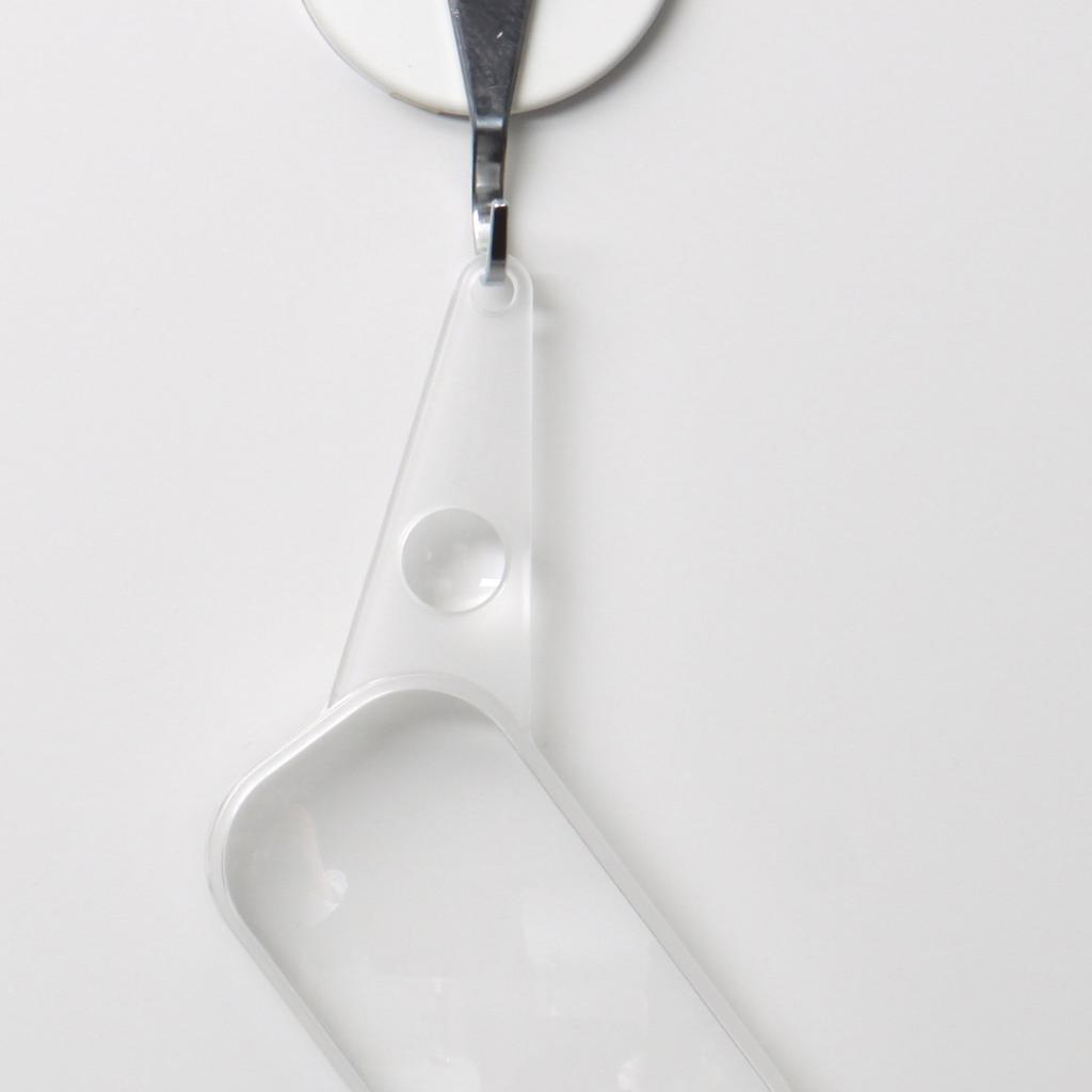 Hakuba Large Aspherical Magnifying Magnifying for Reading and Newspapers KLU-APL15 Glass, 1.5x Glass, Square, Handheld,