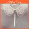 Summer Women Faux Collar With Embroidery And Lace Edging For Dress Decor