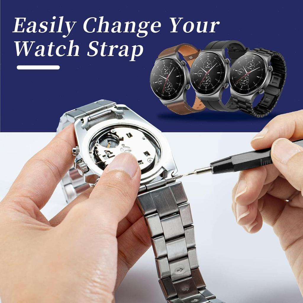 Watch Band Removal & Repair Tool Kit with Spring Bar Tool for Battery Replacement