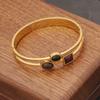 Bohemian Style Stainless Steel Bangle for Women 2023 New INS Trendy Wedding Party Bracelets Fashion Jewelry Accessories