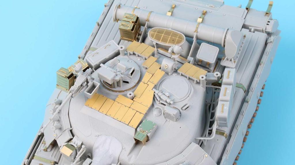 Tetra Model scale ME Series Russian Main Battle Tank Plastic Model Parts ME3563 1/35 T-80U (TR)