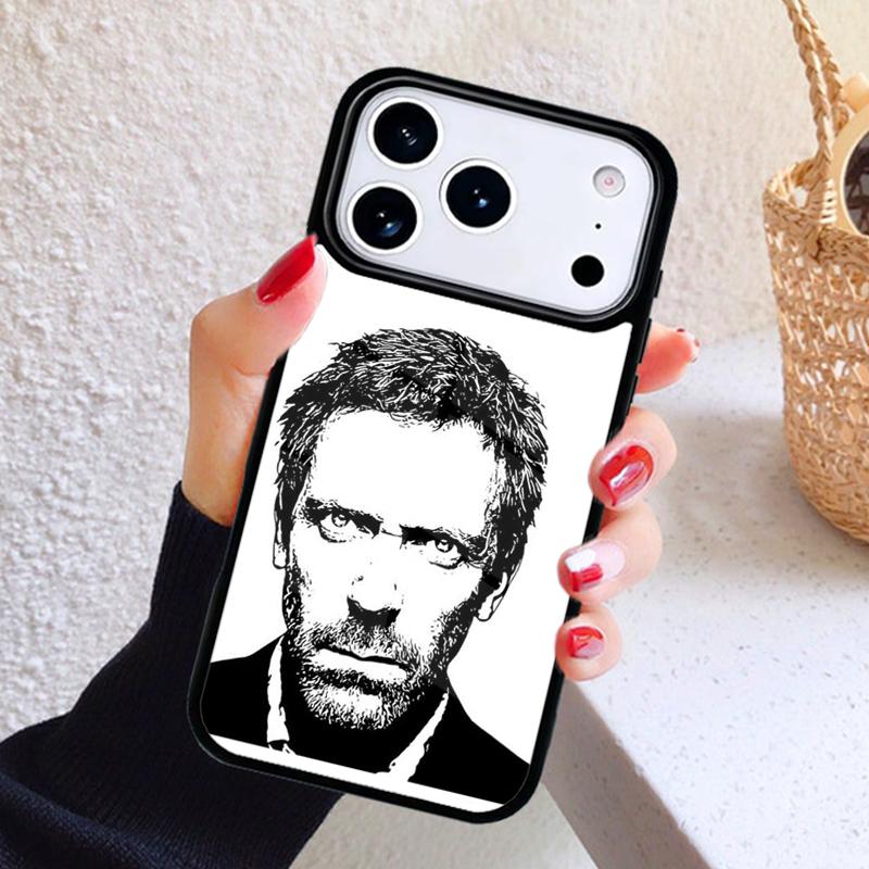 Dr House Phone Case For iPhone 17 Air 16 15 14 13 12 11 Pro Max Plus
