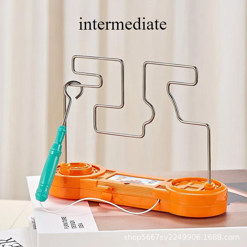 Kids Collison Electric Shock Toy Education Electric Touch Maze Game Party Funny Game Science Experiment Toys for Children Gift