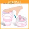 Eco-friendly 350ml Portable Silicone Collapsible Coffee Mug For Daily Use