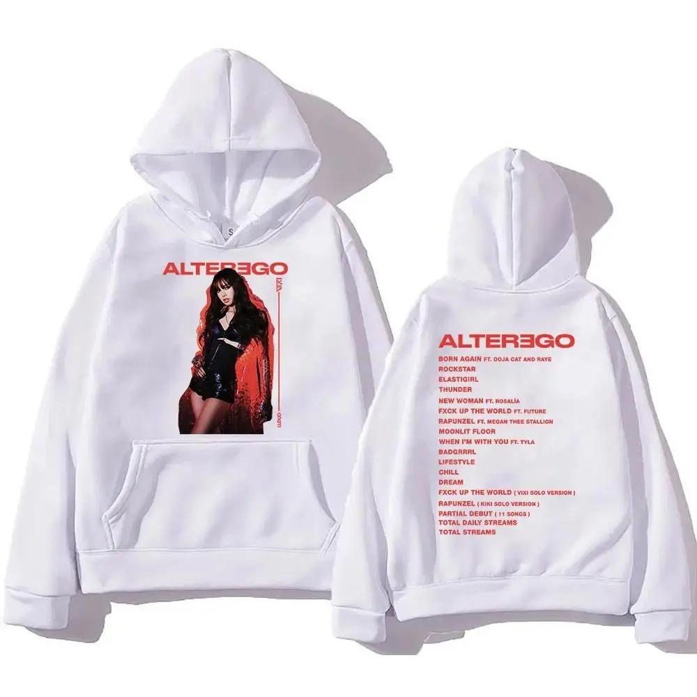 

Lisa Alter Ego s 2026 New Album Men s Women Hoodie Harajuku High-quality Sweatshirt Casual Hip Hop Streetwear Oversized Y2K S червоний