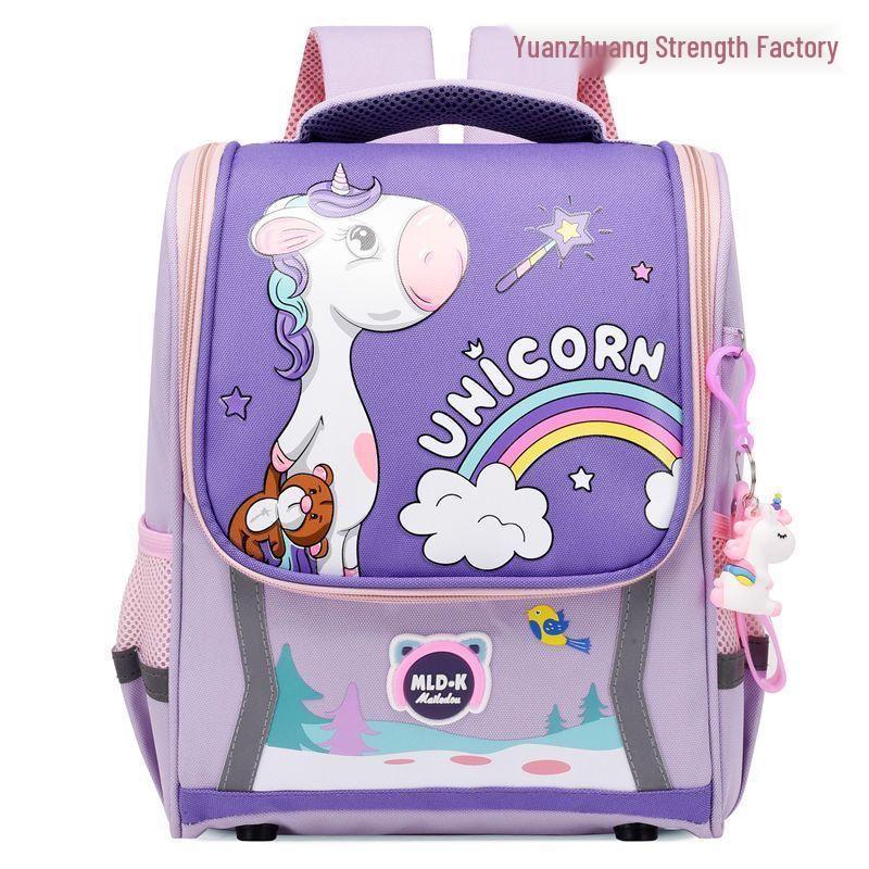 Lightweight Cartoon Backpack for Kids 3-6, Spine Protection, Available In Large, Medium, Small for Boys & Girls