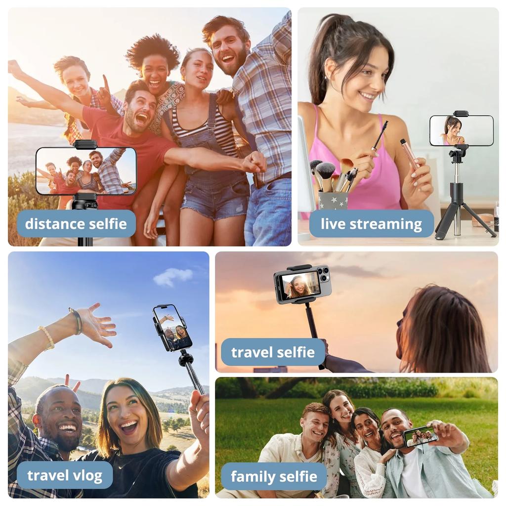 Vlog Selfie Monitor Screen 4k 30fps Bluetooth Remote, Back Camera Monitor Phone For Selfie Vlog Live Stream