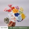10 Pezzi Fiori Artificiali in Ceramica Fatti a Mano ad Alta Temperatura, Fiori della Vita Eterna, Decorazioni, Regali Unici e Creativi per la Casa