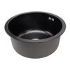 Undermount Small Kitchen Sink Professional Nano Black Stainless Steel Single Bowl Kitchen Bar Sink
