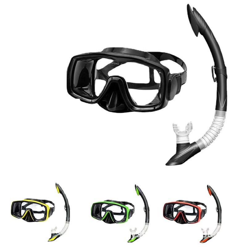 Pulian Snorkeling Set with Semi-Dry Snorkel & Wide-View Mask