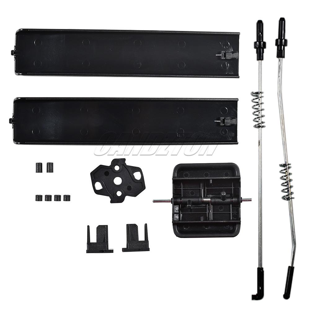 For VW T5/T6 7H 7J Caravelle New Left Right Side Sliding Window Glass Latch Cover Repair Set 7H0847773 7H0847790 Car Accessories