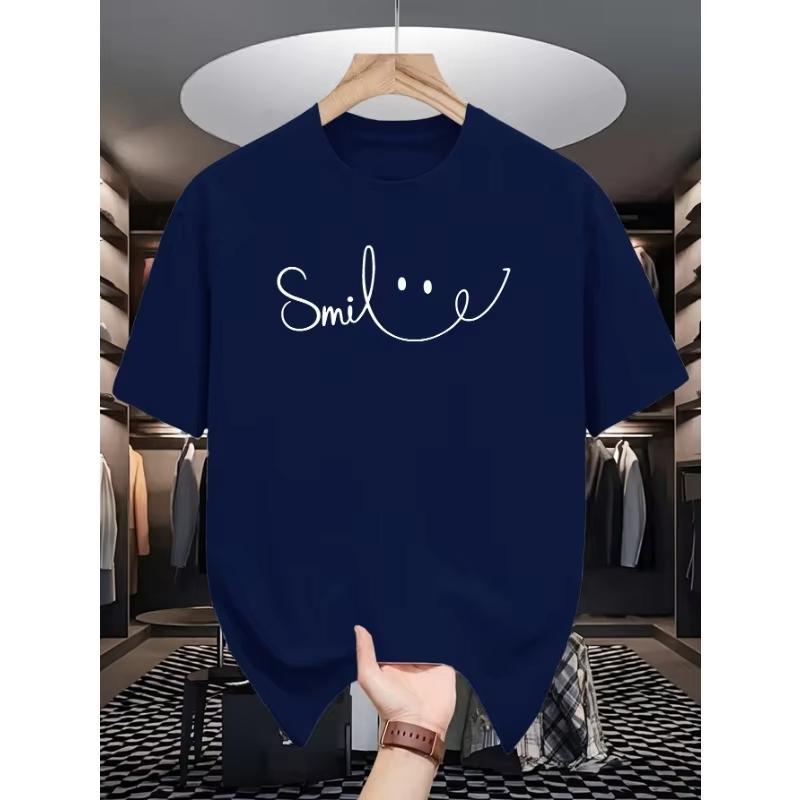 2026 T Shirt De Smile womens Breathable Sporty Pattern Printed Tshirt Casual and Fashionable Shortsleeved Tshirt