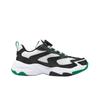 Skechers Kids Comfortable Fashion Slip-Resistant Durable Low-Top Casual Shoes Kids Shoes Black Green 405292L-BKW