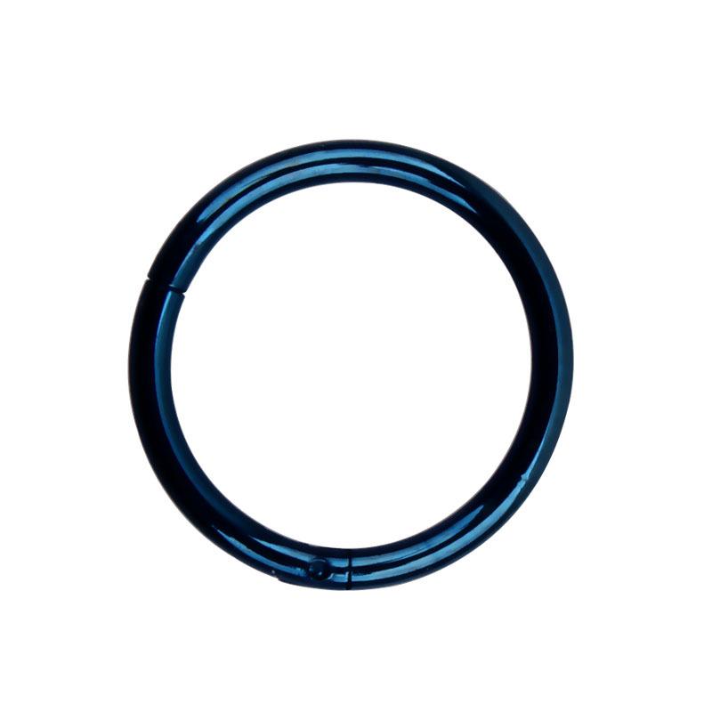 Kolczyk do nosa kółko zamknięte ze stali nierdzewnej 316L biżuteria piercing