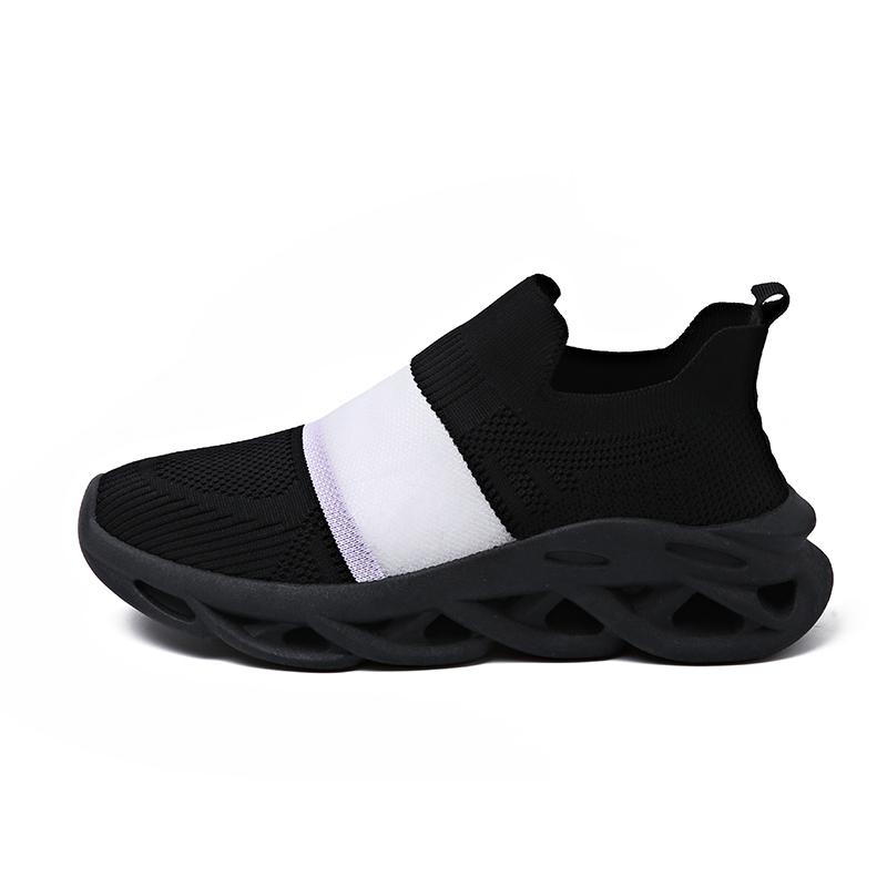 

Женские слипоны, повседневная обувь для ходьбы, дышащая сетка, плоская подошва, обувь на мягкой подошве, домашние сандалии с поддержкой, ботинки 40 чёрный