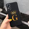 For Oppo A17 Case CPH2477 Luxury Letters Cover Soft Silicone Phone Case For Oppo A17K A 17 OppoA17 Back Cover 6.56'' Fundas Capa