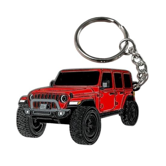 Keychain Pendant, Pickup Truck Shape Portable Keychain, Multiple Colors Great Gift for Off-Road Enthusiasts