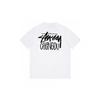 Stussy Short Sleeve T-Shirt Teens Loose Fit 270g Cotton Round Neck Casual Wear