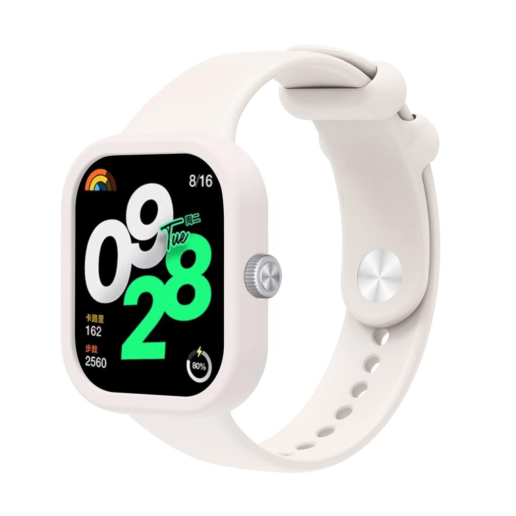 Armbandhülle für Redmi Watch 4 Armband Ersatzarmband Smartwatch Schutzhülle mit Armband für Redmi Watch 4 Hülle Armband