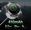 2025 TR3 MAX Men's Outdoor Sports Smart Watch Waterproof Flashlight BT Call Heart Rate Blood Oxygen Sleep Tracker Compass