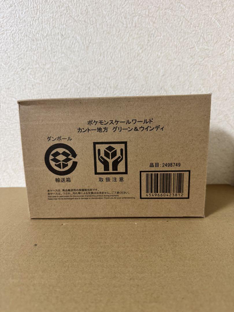 

[Б/У] Pokemon Scale World Регион Канто Зелёный и Ветреный