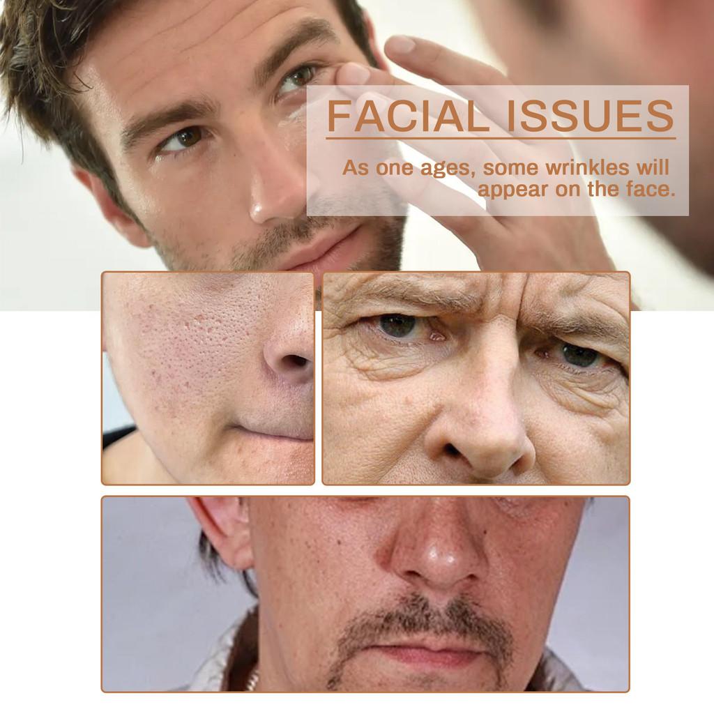 Moon East Mens Facial Care Set Gentle Exfoliation Hydrating And Revitalizing For Skin Mens