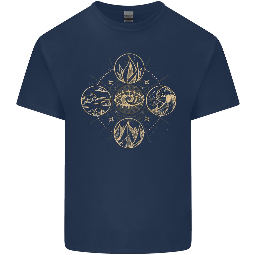 Celestial EleUnisexts Astrology Star Sign Unisexs Light Cotton TShirt