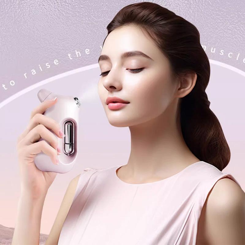 Oxygen Injection Instrument Household Active Oxygen High Pressure Sprayer Beauty Instrument Hydrating Beauty Salon Water Light Face Beauty Instrument
