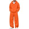 Ensemble Sweat à capuche zippé avec capuche pour homme et Pantalon de jogging - Survêtement décontracté pour la maison