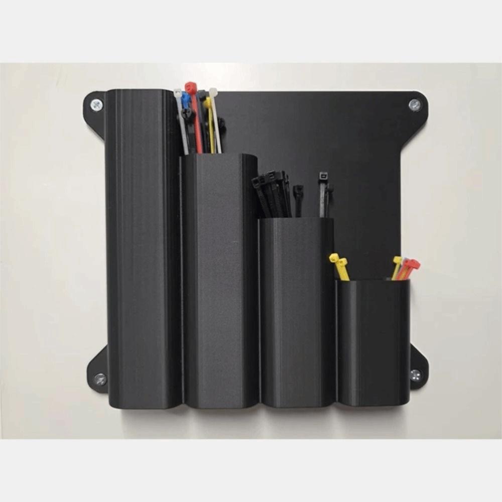 Sturdy Structure Cable Tie Storage Rack High-Quality Zip Tie Storage Bracket Garage