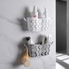 Kitchen Sink Basket Storage Rack Soap Sponges Suction Strainer Organizer