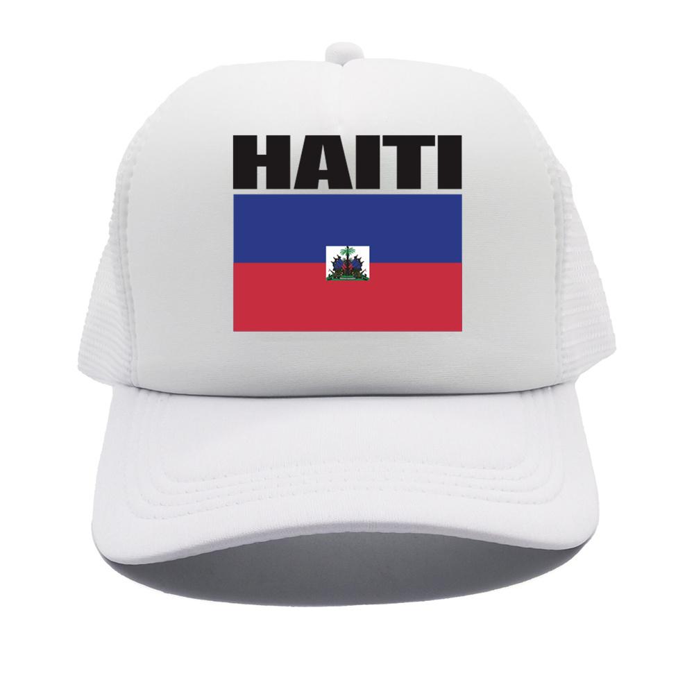 Haiti Baseball Cap Unisex Women Personalized Adjustable Country Flag Trucker Hat Sports Snapback Dad Hats