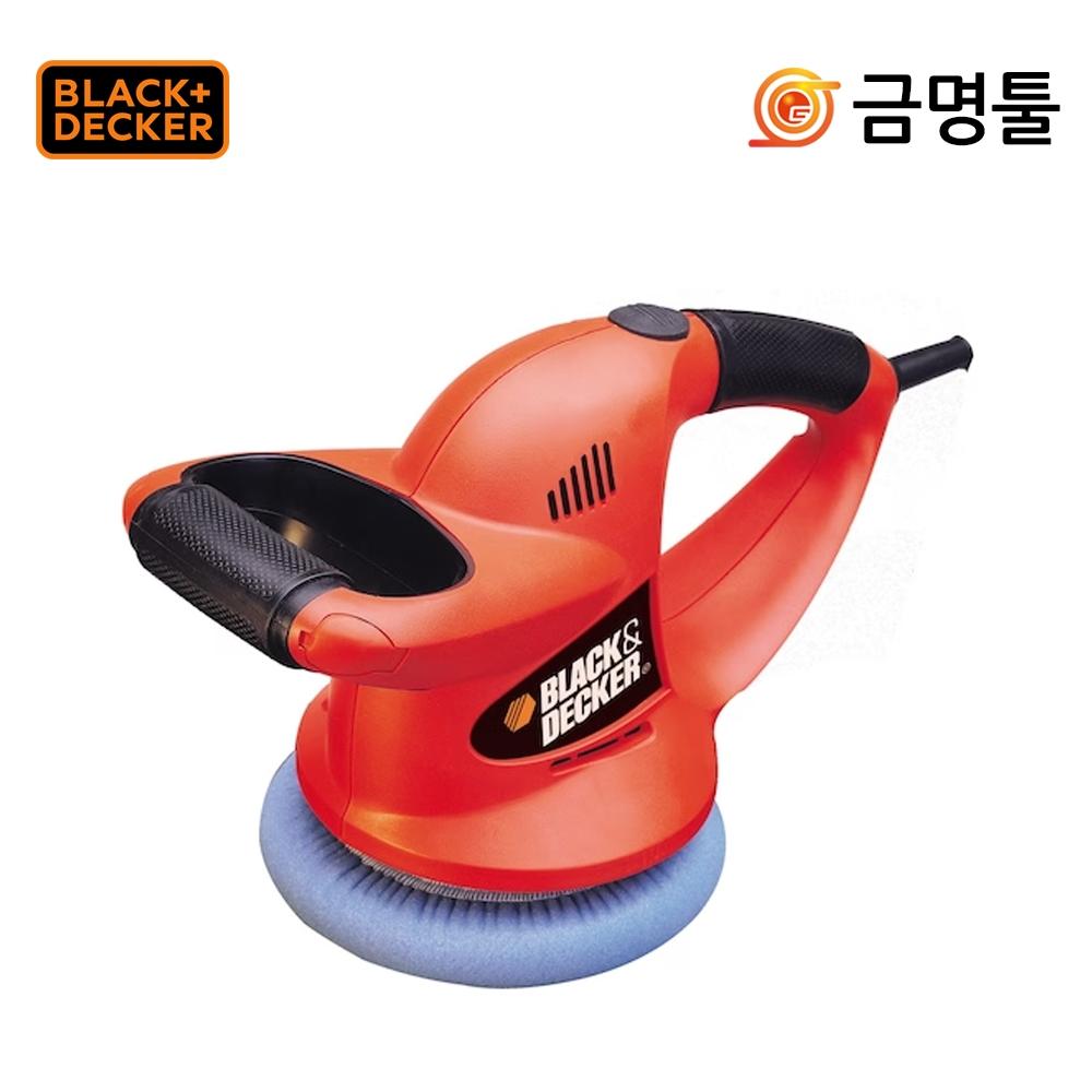 Многоцелевая полировальная машина Black Decker KP600, электрическая полировальная машинка мощностью 60 Вт с 2 аксессуарами для полировки автомобиля