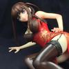 Anime Frog Tony  Girls Cheongsam Soft Breast Sexy Girl Figures Toys 1 \\7 Scale Action Figure Toy