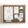 New Moon Rabbit Cloud Resin Cork Push Pins - Cute Cartoon Thumbtacks