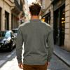 Men's Corduroy Long Sleeve Slim Fit Shirt Casual Everyday Wear