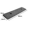 Non-Slip Ramp Plastic Kerb Ramp Grid Structure High Traction Design