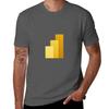 New Power Bi Logo (Or Icon) Tshirt Antifade Casual Tee Shirt