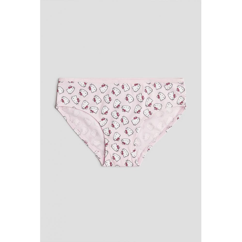 

Комплект из 7 хлопковых трусиков HM Светло-фиолетовый Hello Kitty