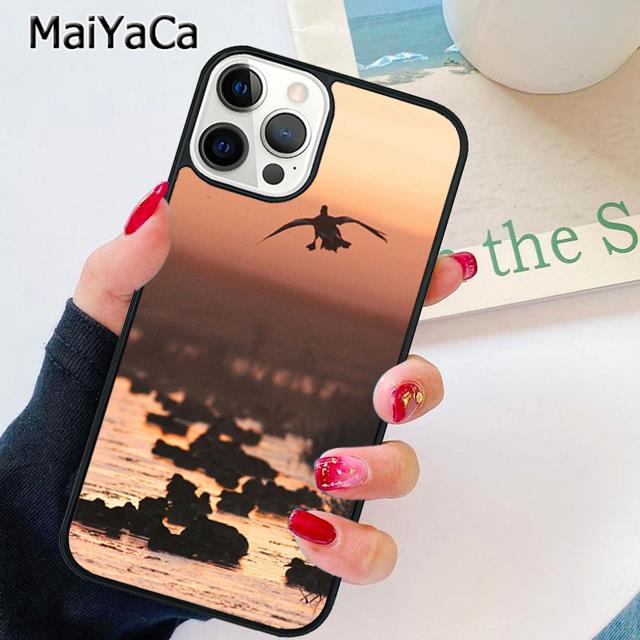 

MaiYaCa Bird Duck Hunting SunSE2020t Phone Case Cover For iPhone 17 Air 16 16e 15 plus 11 12 13 14 pro max coque iPhone 11pro max