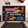 Internet Celebrity Millennium Style Home Silk Ring Floor Mat Can Be Cut Entrance Door Rubbing Land Mat Non-Slip Silk Ring Door Mat